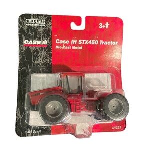 Vintage 2003 ERTL Case IH STX450 Tractor 1/64 scale new in package